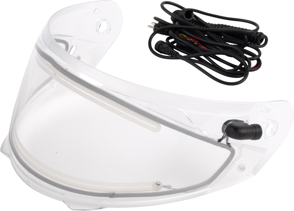 HJC HJ-33 Shield — Heated Electric Shield - HJ-33 Shield / Dual Pane / Electric / Clear 0130-1566