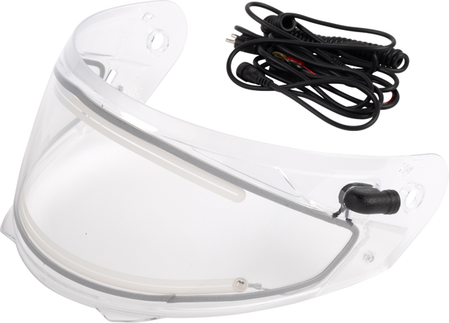 HJC HJ-33 Shield — Heated Electric Shield - HJ-33 Shield / Dual Pane / Electric / Clear 0130-1566
