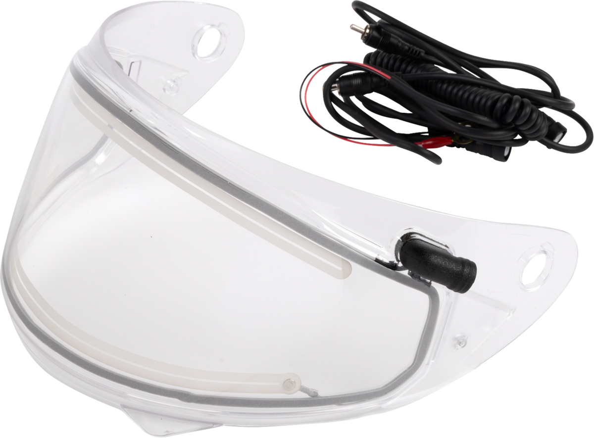 HJC HJ-34 Frameless Shield - HJ-34 Shield / Frameless / Electric / Pinlock® Prepared / Clear 0130-1569