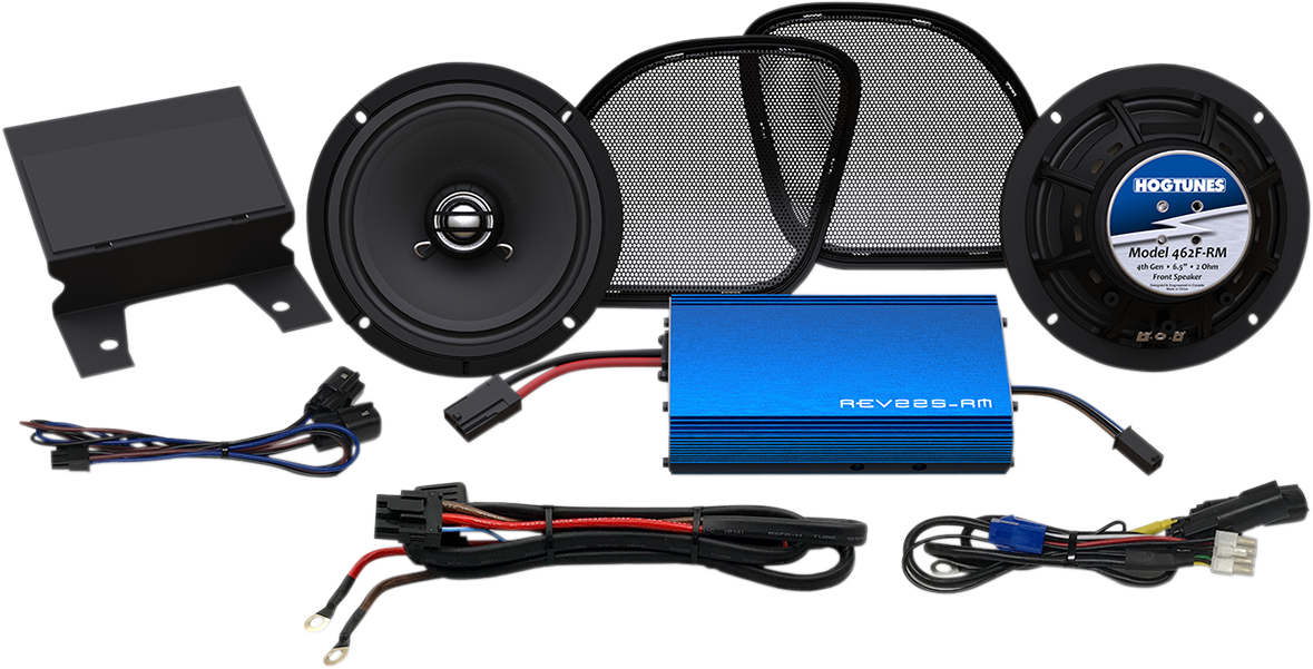 HOGTUNES 225 W Amp/ 6-1/2" Front Speaker Kit