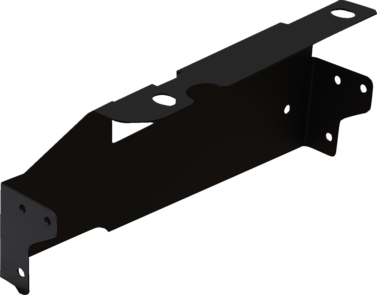 HOGTUNES 3rd Amp Install Plate - Amp Side Mount Plate 4405-0543