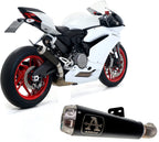 Arrow Ducati 959 Panigale 16-19 NOT US MODELS Homologated Nichrom Dark Pro-Race Silencer With Welded Link Pipe For Original Collectors 71880prn