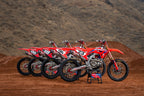 Yoshimura CRF450R/RX 2021-2024 / CRF450R-S 2023-2024 RS12 Stainless Slip-On Exhaust, w/ Stainless Muffler