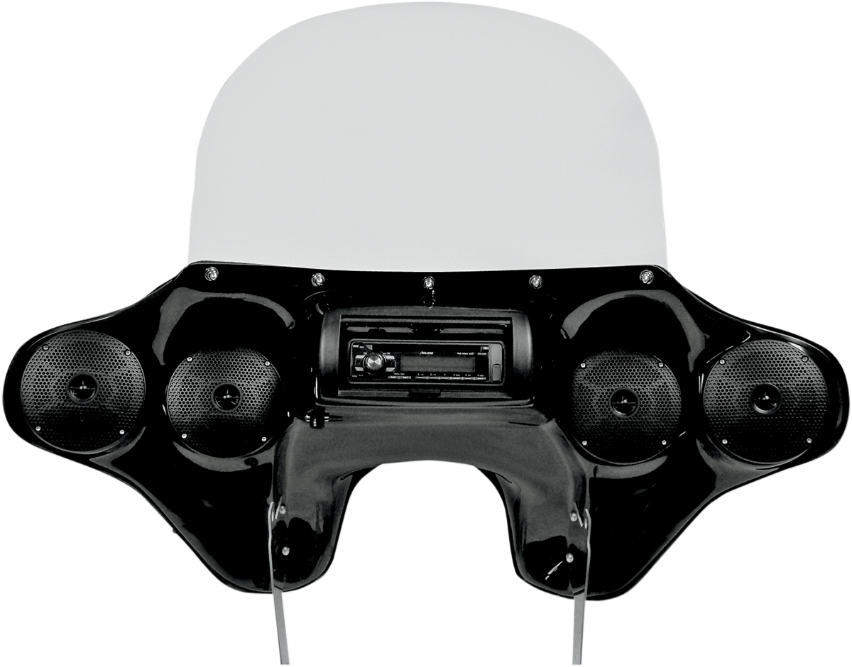 HOPPE INDUSTRIES Quadzilla Fairing with Stereo Receiver