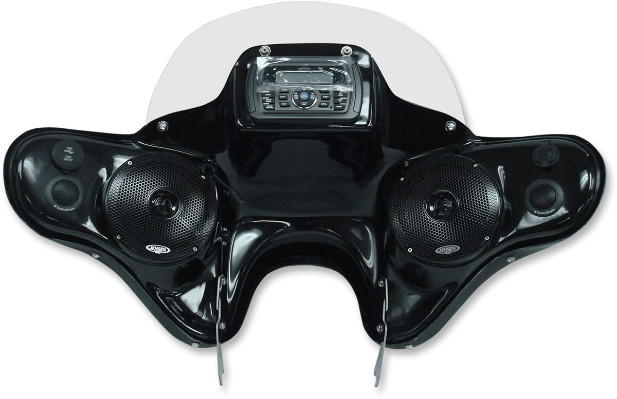 HOPPE INDUSTRIES XLS40 Fairing with Radio - Stereo Fairing / Sportster 2330-0182