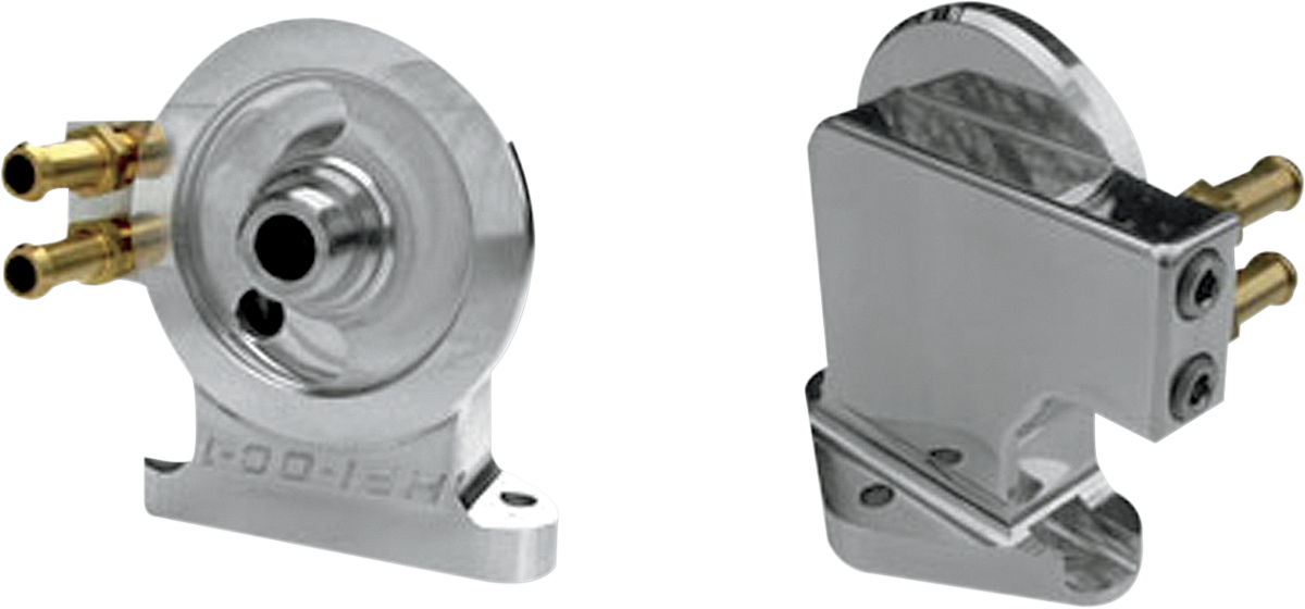 HORSEPOWER, INC Oil Filter Mount - Polished 0712-0269
