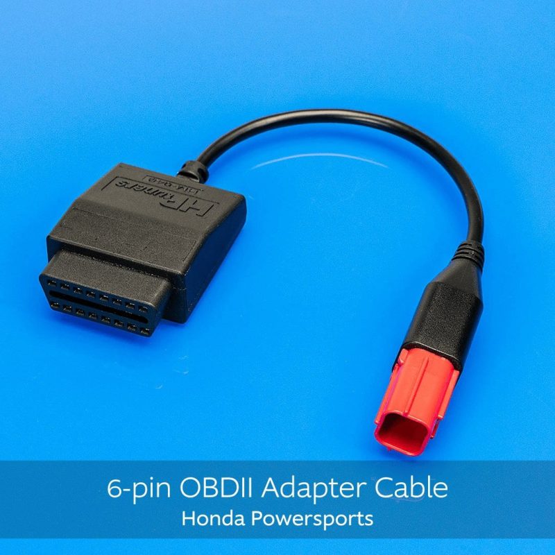 HP Tuners HPT OBDII Adapter Cable - Honda Powersports - 6 Pin - H-002-12