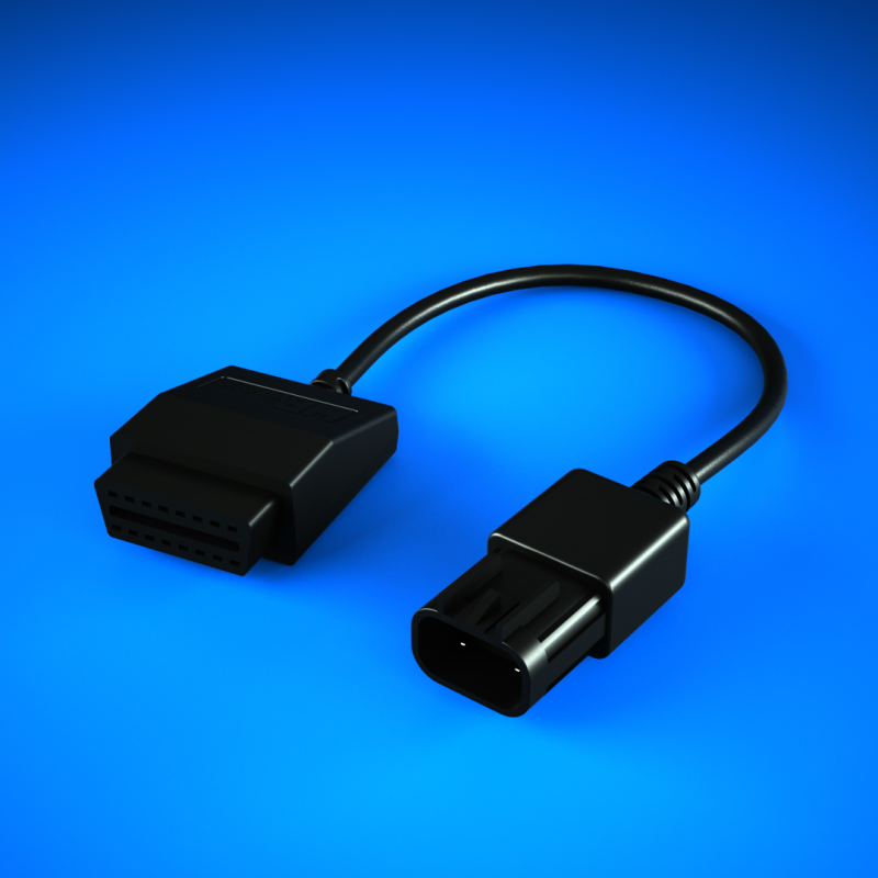 HP Tuners HPT OBDII Adapter Cable - Polaris & Indian - H-002-08