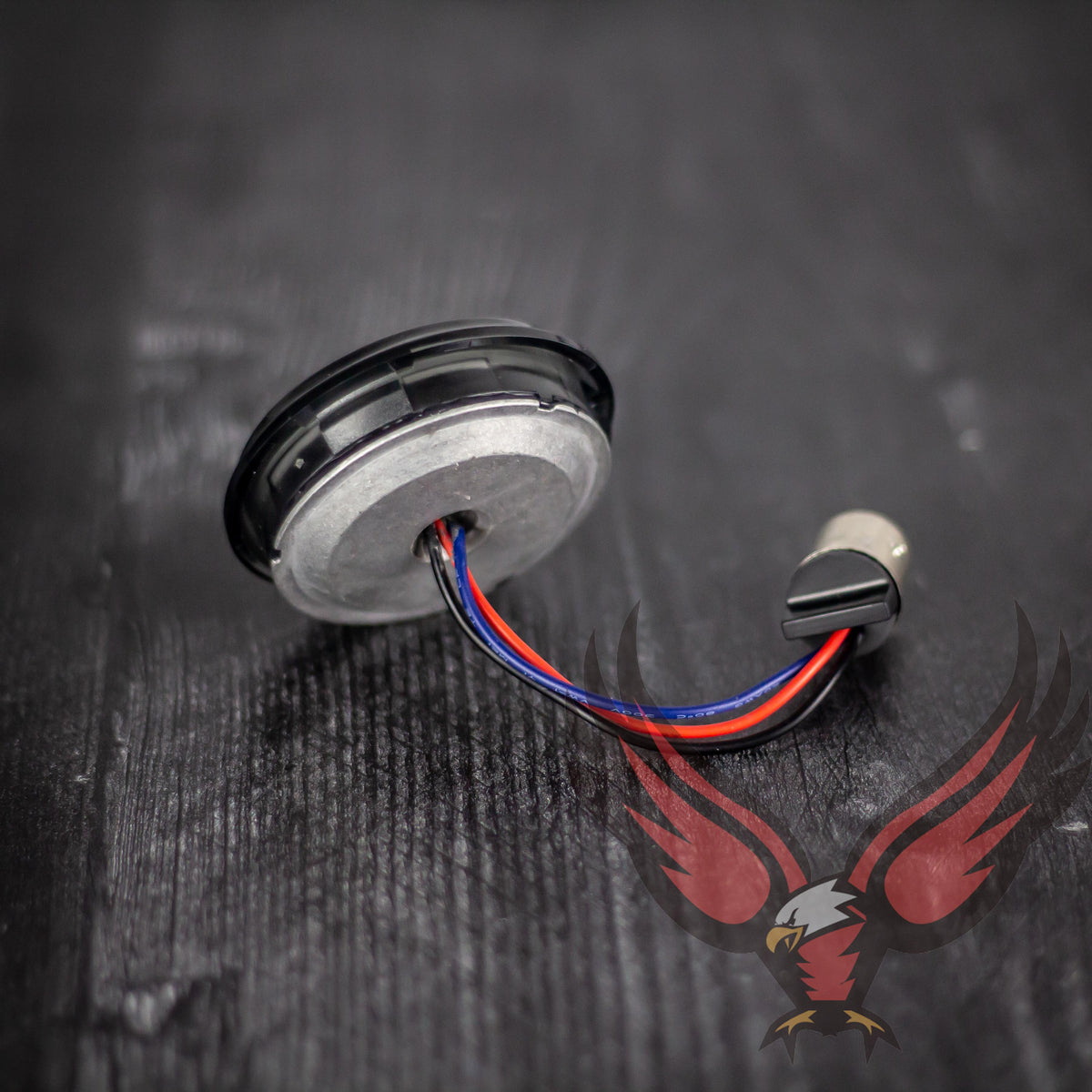 Eagle Lights HALOS 2" Front and Rear LED Turn Signals for Harley-Davidson® Motorcycles - Front (1157) / Rear (1156)