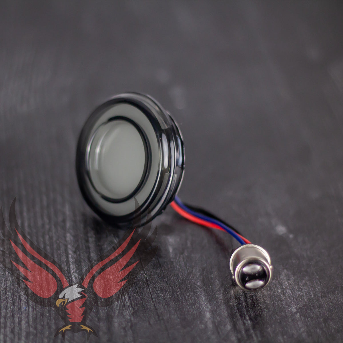 Eagle Lights HALOS 2" Front and Rear LED Turn Signals for Harley-Davidson® Motorcycles - Front (1157) / Rear (1156)