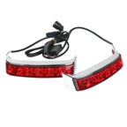 Eagle Lights Saddlebag LED Tail Lights with Turn Signals, Running Lights and Brake Lights for 2014 to Current Harley-Davidson® Touring Models