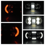 Eagle Lights Generation III LED Headlight with Integrated Turn Signals for 2021 - 2024 Harley-Davidson® Sportster S Motorcycles