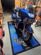 MPM Motorcycle Mat for Cruiser Motorcycle "The Sound of Power" - MM7304