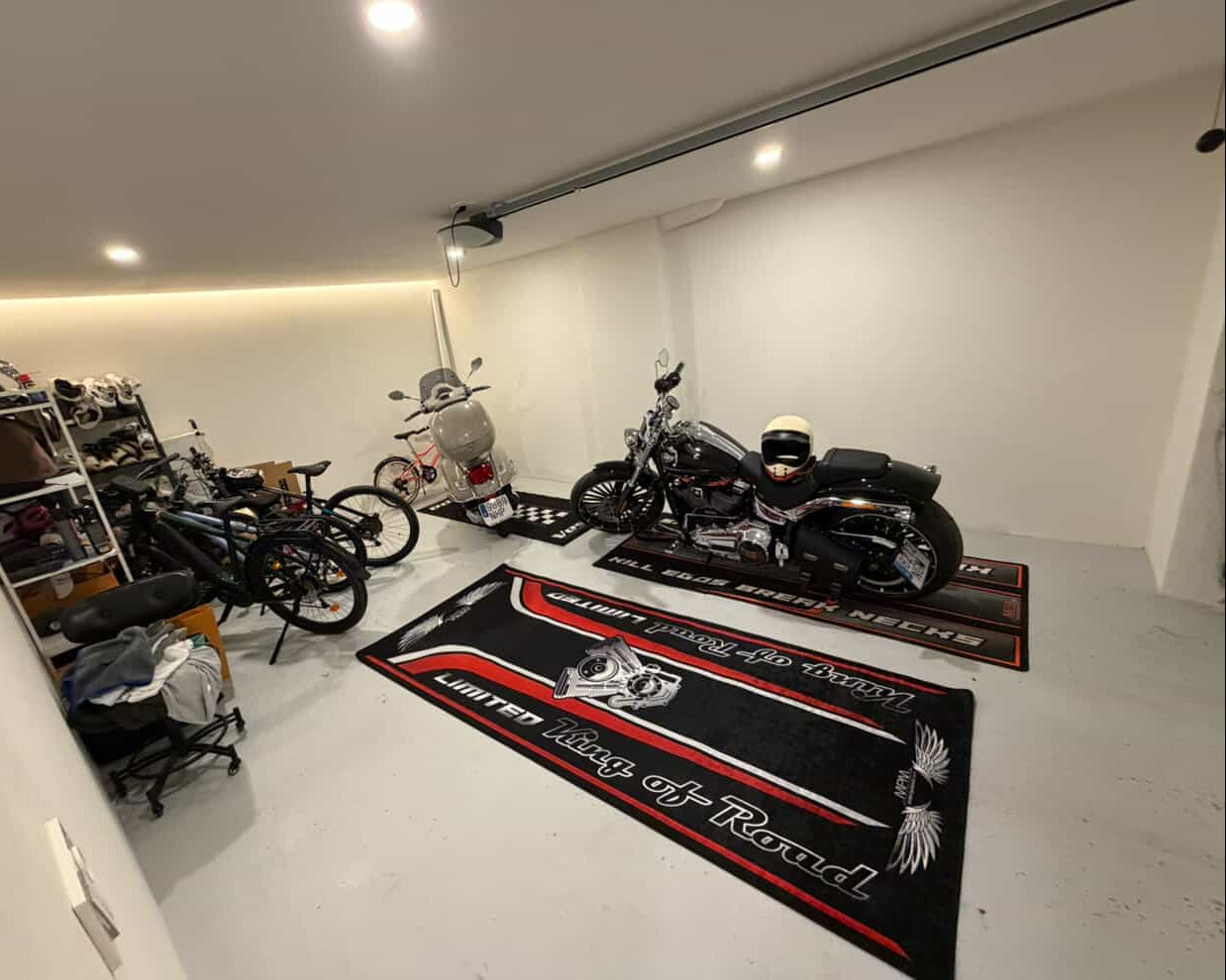MPM Motorcycle Mat for Cruiser Motorcycle "King of Road Limited" - MM4121