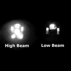 Eagle Lights 5 3/4" Generation III LED Headlight Kit for Harley-Davidson® Low Rider ST Models with Adapter Bracket