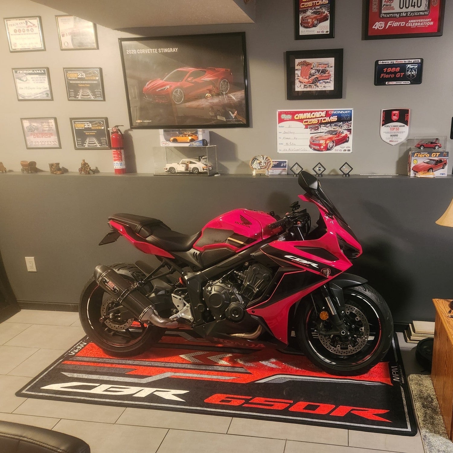 MPM Motorcycle Mat for Honda CBR650R - MM7444