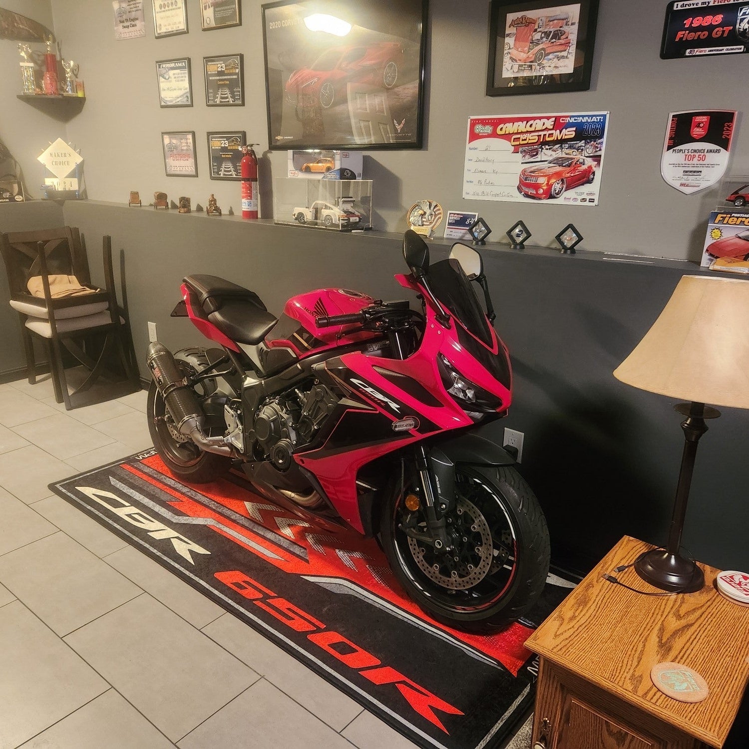 MPM Motorcycle Mat for Honda CBR650R - MM7444