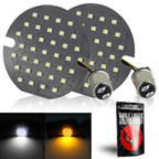 Eagle Lights 3 1/4" Horizon Beam Front LED Turn Signals for Harley-Davidson® Motorcycles