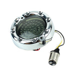 Eagle Lights 3 1/4” Infinity Beam Front LED Turn Signals with Running LED Light Ring for Harley-Davidson® Motorcycles