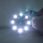 Eagle Lights 3 1/4” Infinity Beam Front LED Turn Signals with Running LED Light Ring for Harley-Davidson® Motorcycles