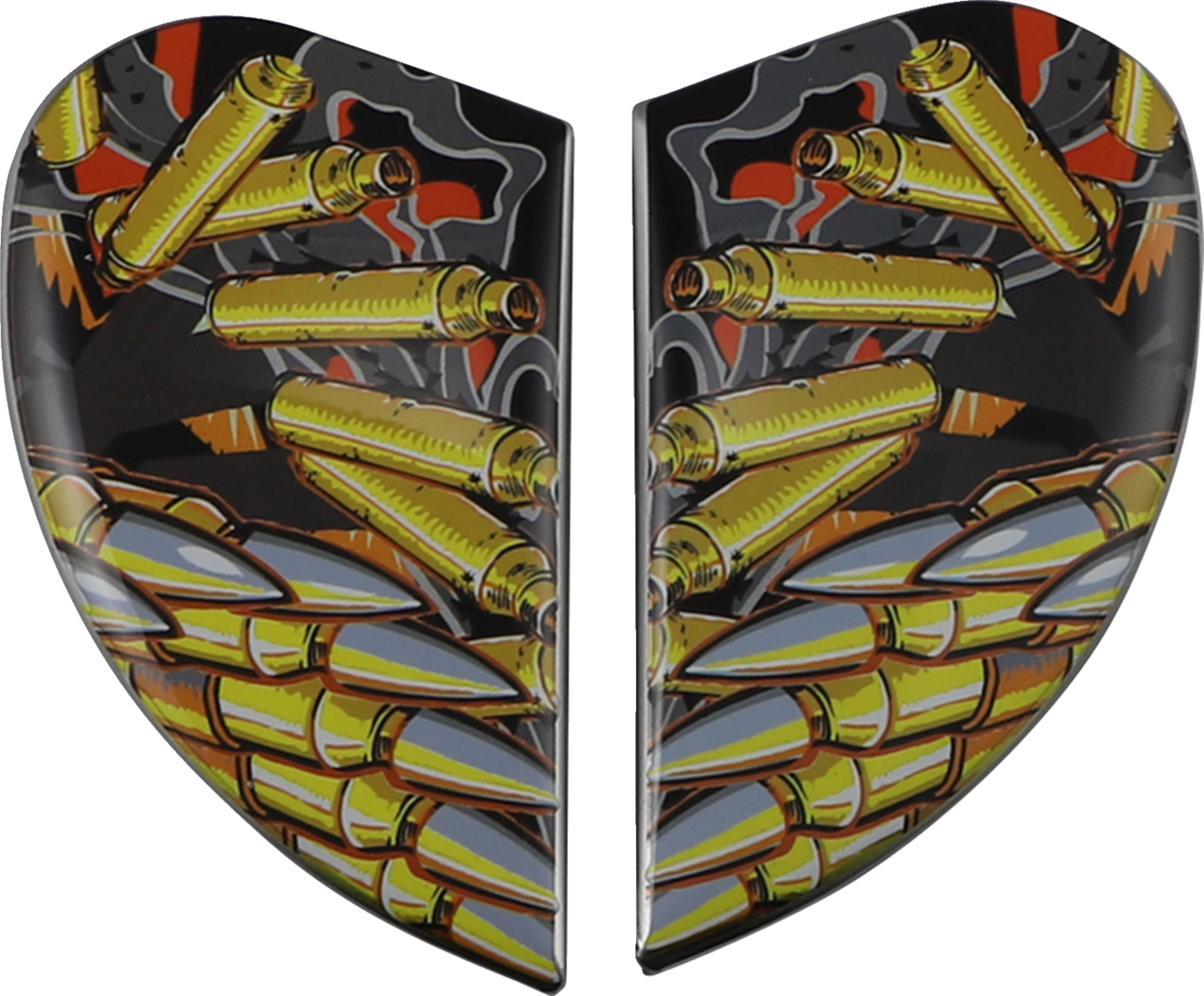 ICON Airform™ Helmet Side Plates — Warthog - Airform™ Side Plates / Warthog / Silver 0133-1294