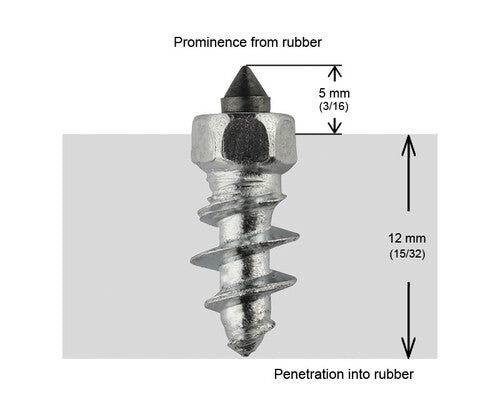 IGRIP 11MM STANDARD SCREW STUDS QTY 100 - ST-15200R