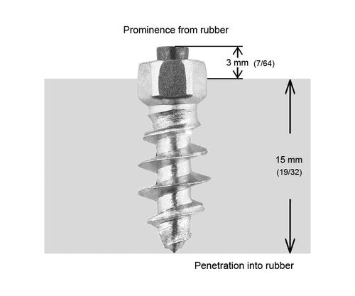 IGRIP 11MM STANDARD SCREW STUDS QTY 100 - ST-18150
