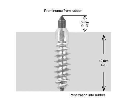 IGRIP 11MM STANDARD SCREW STUDS QTY 100 - ST-24100R