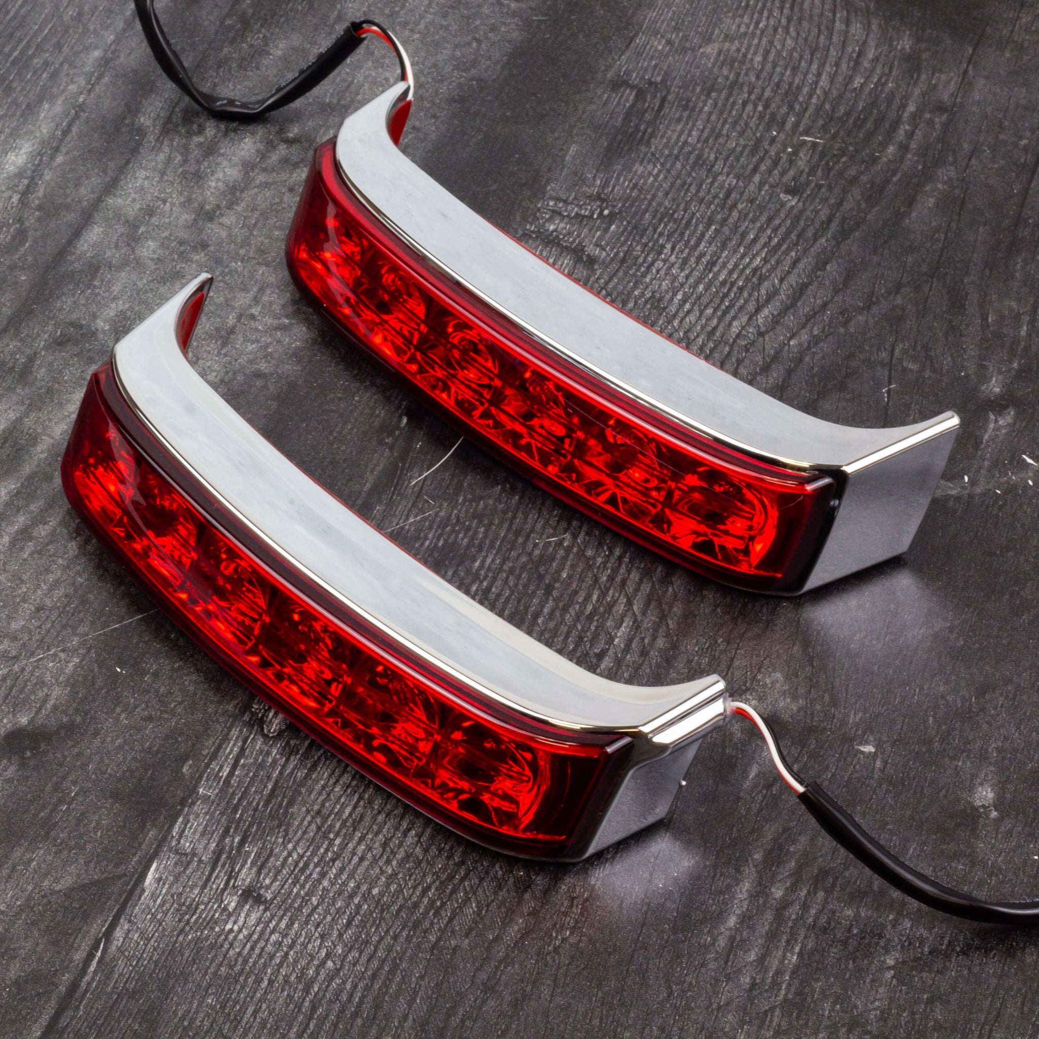 Eagle Lights Saddlebag LED Tail Lights with Turn Signals, Running Lights and Brake Lights for 2014 to Current Harley-Davidson® Touring Models