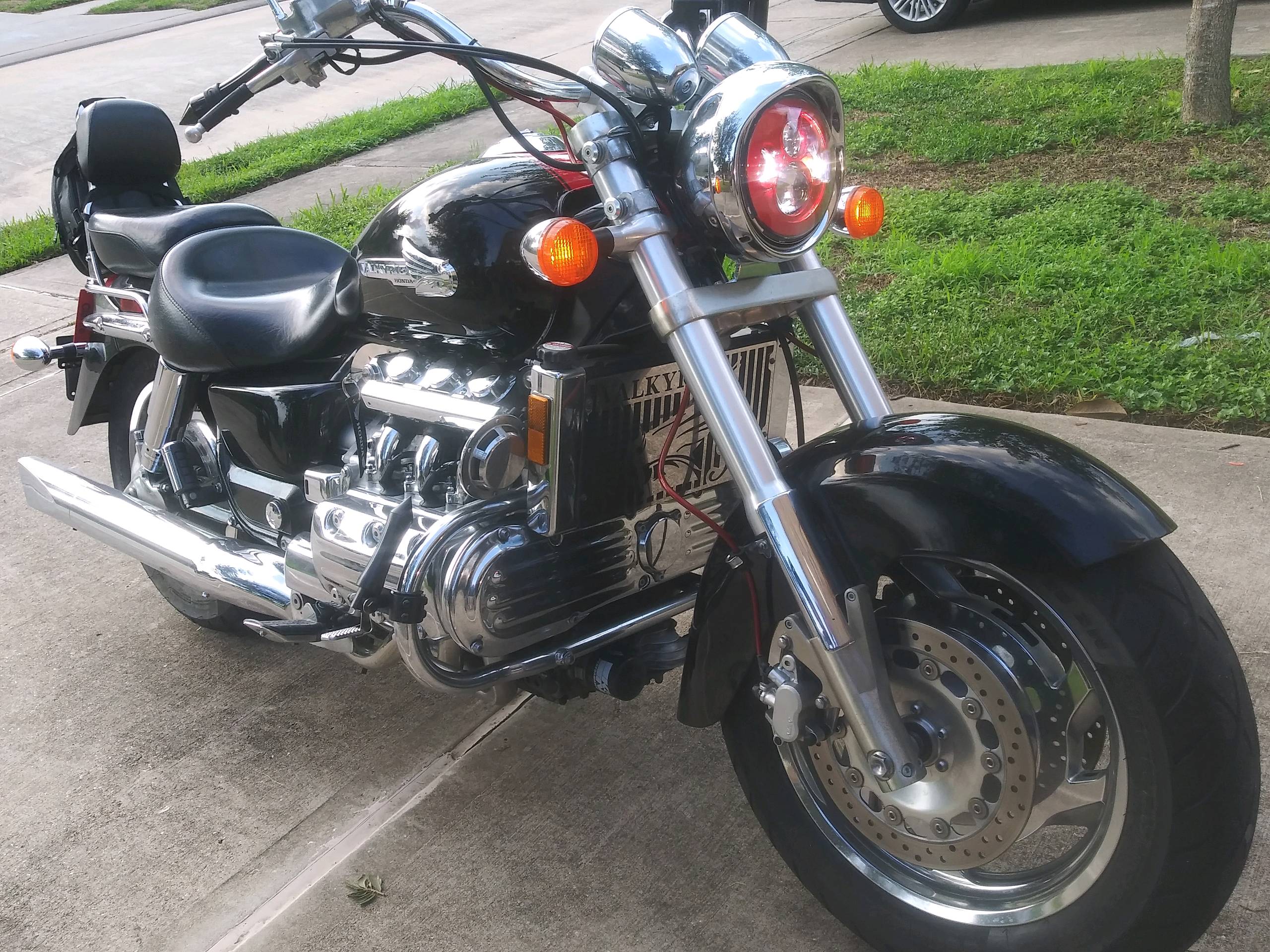 Eagle Lights 1997-2003 Honda Valkyrie Round Projection LED Headlight