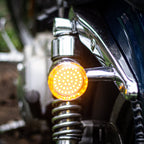 Eagle Lights 2" Generation II Front and Rear LED Turn Signals Kit for Harley-Davidson® Motorcycles - Front 1157 / Rear 1156 / Rear LEDs Amber