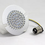 Eagle Lights 3 1/4" Front and Rear LED Turn Signal Kit for Harley-Davidson® Motorcycles - Generation I / Red Rear Turn Signals