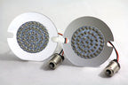 Eagle Lights 3 1/4" Front and Rear LED Turn Signal Kit for Harley-Davidson® Motorcycles - Generation I / Red Rear Turn Signals