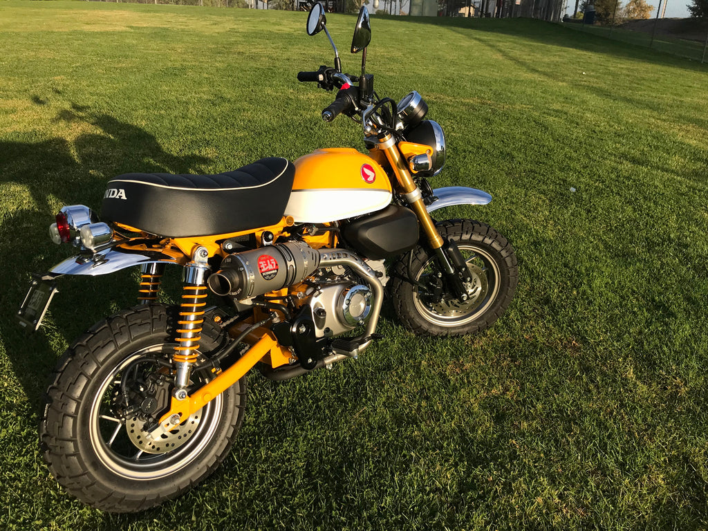 Yoshimura Monkey 19-26 RS-3 Stainless Slip-On Exhaust, w/ Stainless Muffler