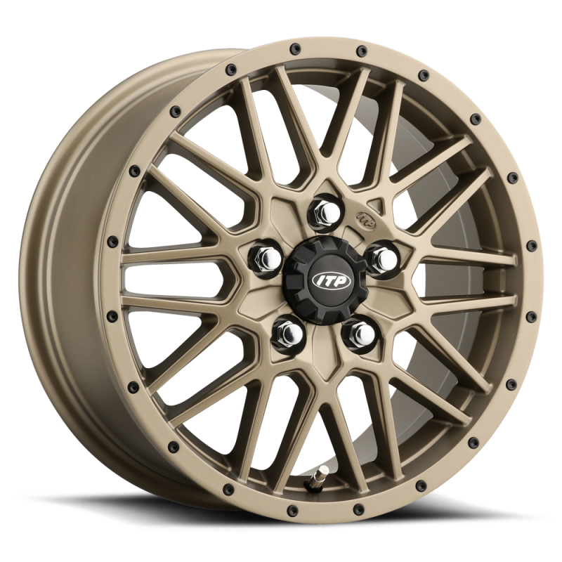 ITP Hurricane 20x6.5 / 4x156 BP / 4+2.5 Offset Bronze Wheel - 2022518729B