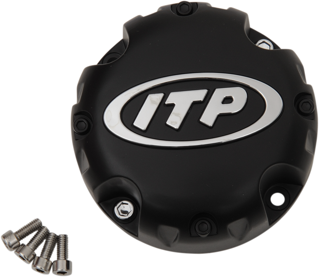 ITP Replacement Cyclone Wheel Center Cap - Center Cap / Replacement/Wheel / Cyclone / Black 0223-0170