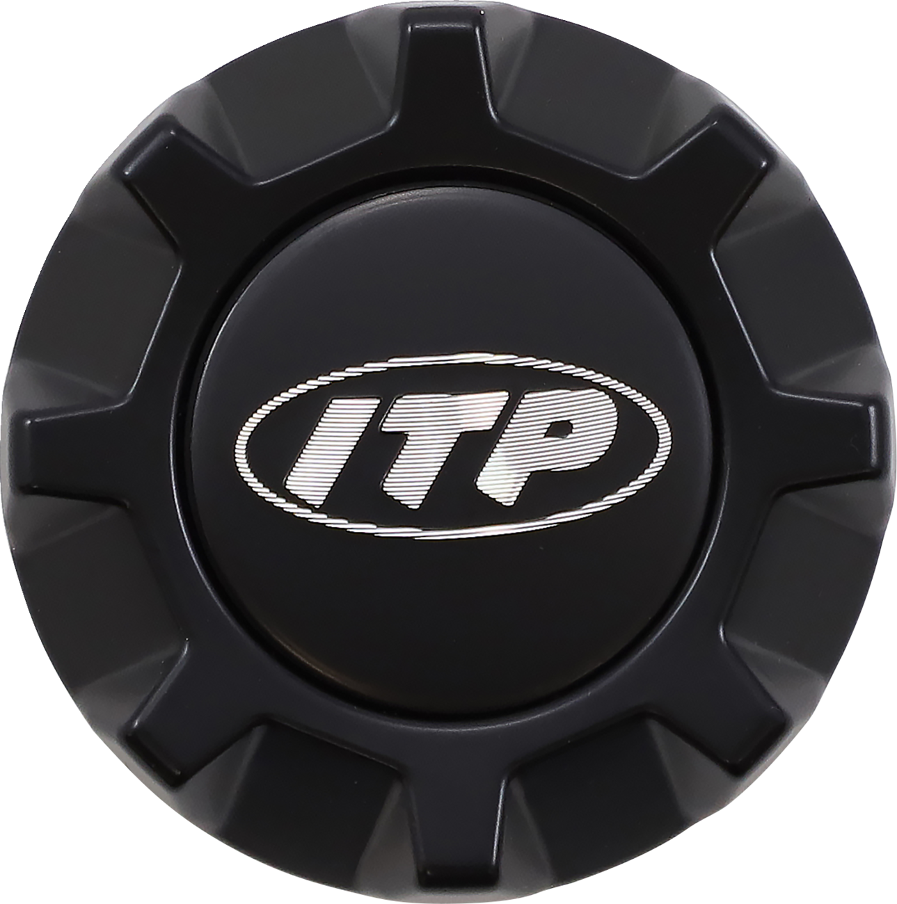 ITP Replacement Hurricane Wheel Center Cap for Polaris Pro R/Turbo R - Center Cap / Replacement/Wheel / Hurricane / Black / 5/4.5 0223-0252
