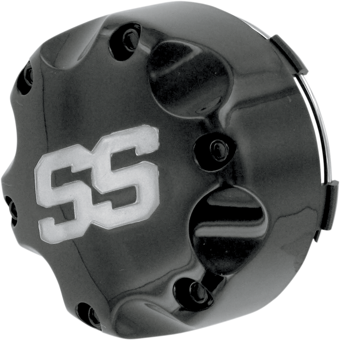 ITP Replacement SS112 Wheel Center Cap - Center Cap / Replacement/Wheel / SS112 / Black with Silver Lettering / 4/115 0223-0088