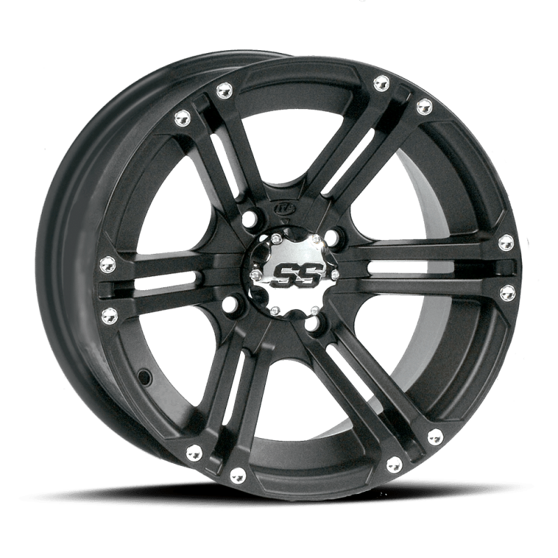 ITP SS 212 14x8 / 4x137 BP / 5+3 Offset Black Wheel - 1428383536B