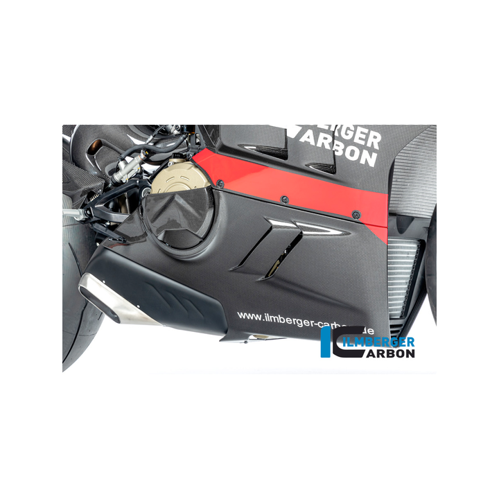 Ilmberger Carbon Fiber Bellypan - Ducati Panigale V4 / Panigale V4 S 2022-2024
