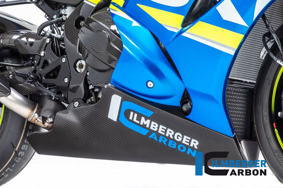 Ilmberger Carbon Fiber Bellypan - Suzuki GSX-R1000 / GSX-R1000R 2017-2025
