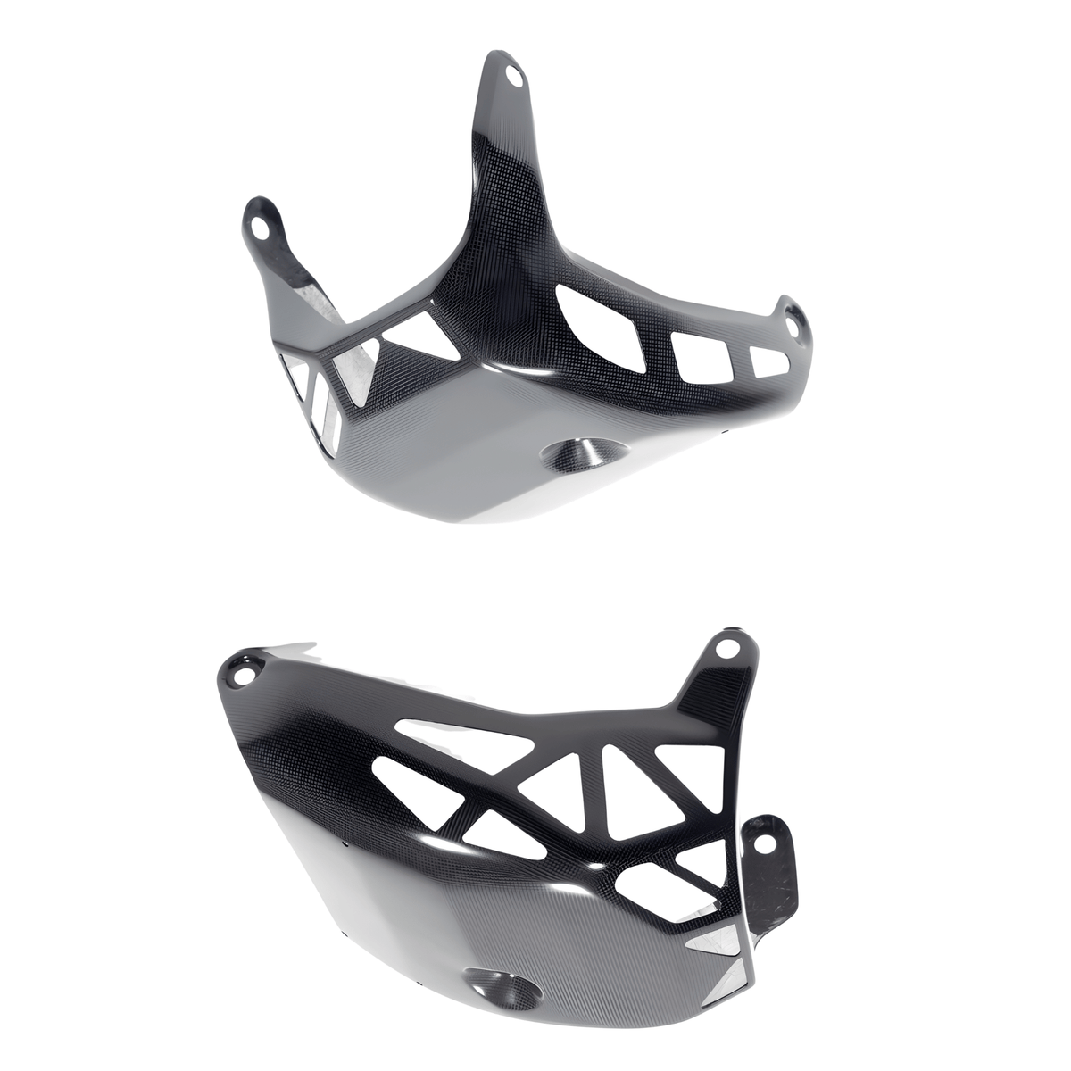 Ilmberger Carbon Fiber Engine Guard Plate - Ducati Multistrada V4 / Multistrada V4 S 2025-2026