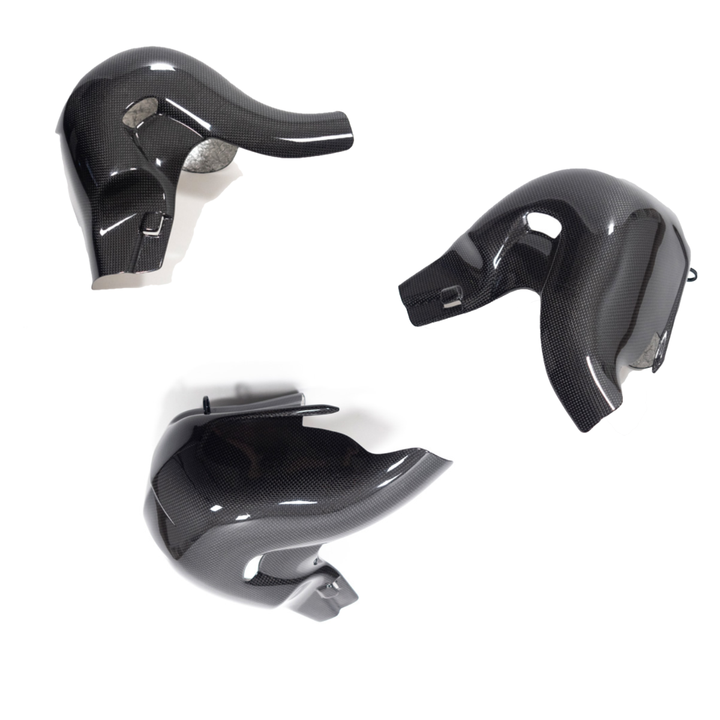 Ilmberger Carbon Fiber Exhaust Heat Shield - Ducati Panigale V4 / Panigale V4 S 2020-2024