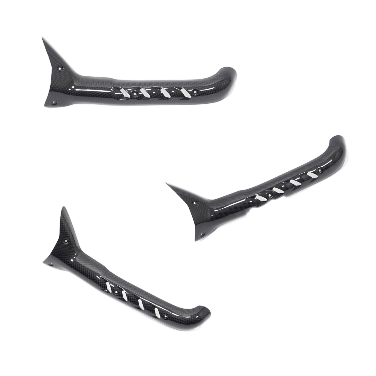 Ilmberger Carbon Fiber Exhaust Manifold Cover - Ducati Diavel V4 2023-2025