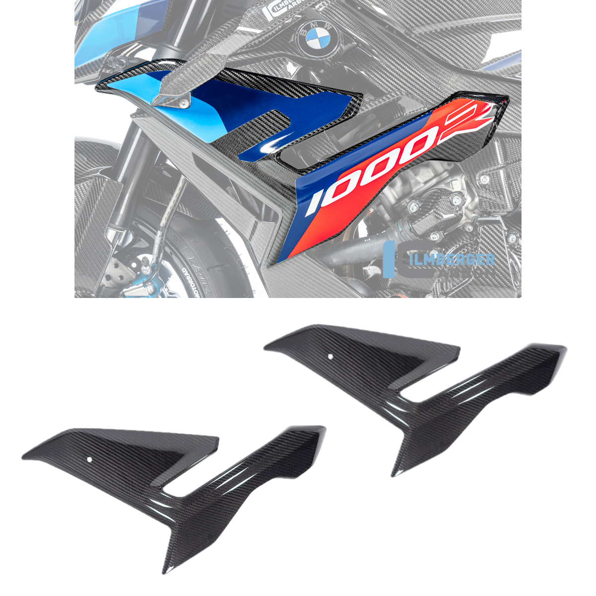 Ilmberger Carbon Fiber Fairing Side Panel - BMW M1000R / S1000R 2023-2026