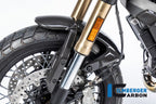 Ilmberger Carbon Fiber Front Fender Side Supports - Ducati Scrambler 1100 / Scrambler 1100 Special 2018-2024