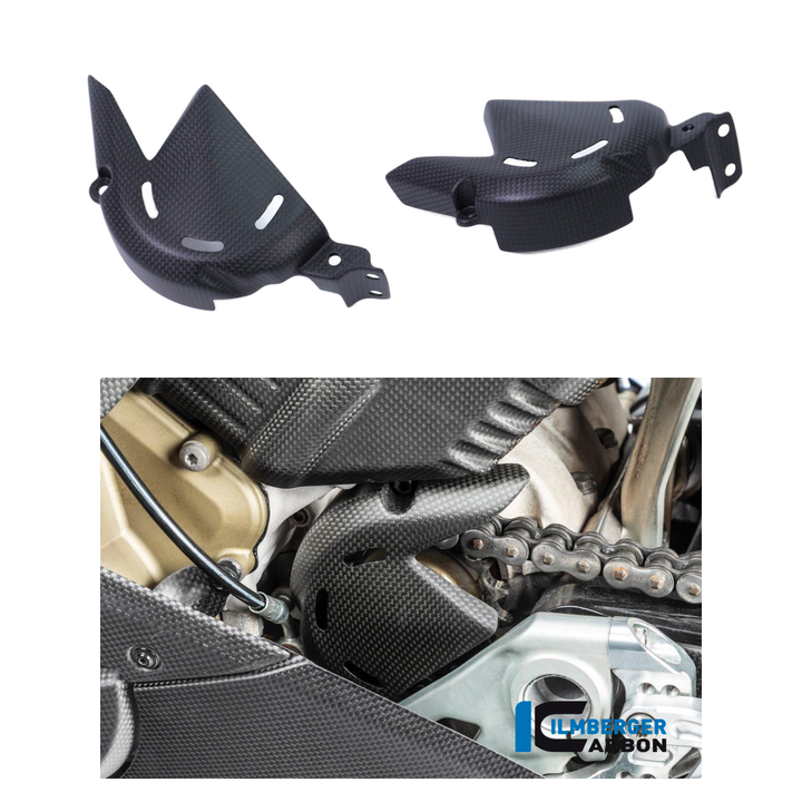Ilmberger Carbon Fiber Front Sprocket Cover - Ducati Panigale V4 / Panigale V4 R 2018-2024