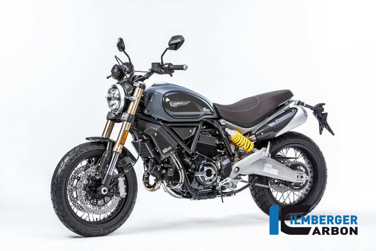 Ilmberger Carbon Fiber Headlight Surround - Ducati Scrambler 1100 / Scrambler 1100 Special 2018-2019