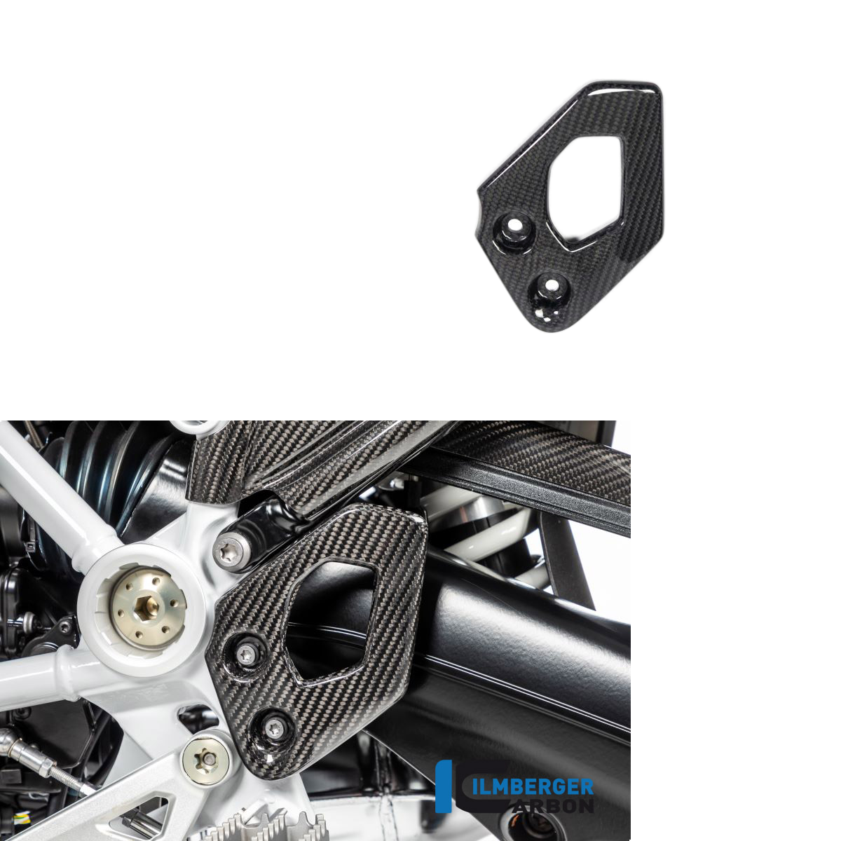 Ilmberger Carbon Fiber Heel Guard - BMW R1250GS / R1250GS Adventure 2019-2023