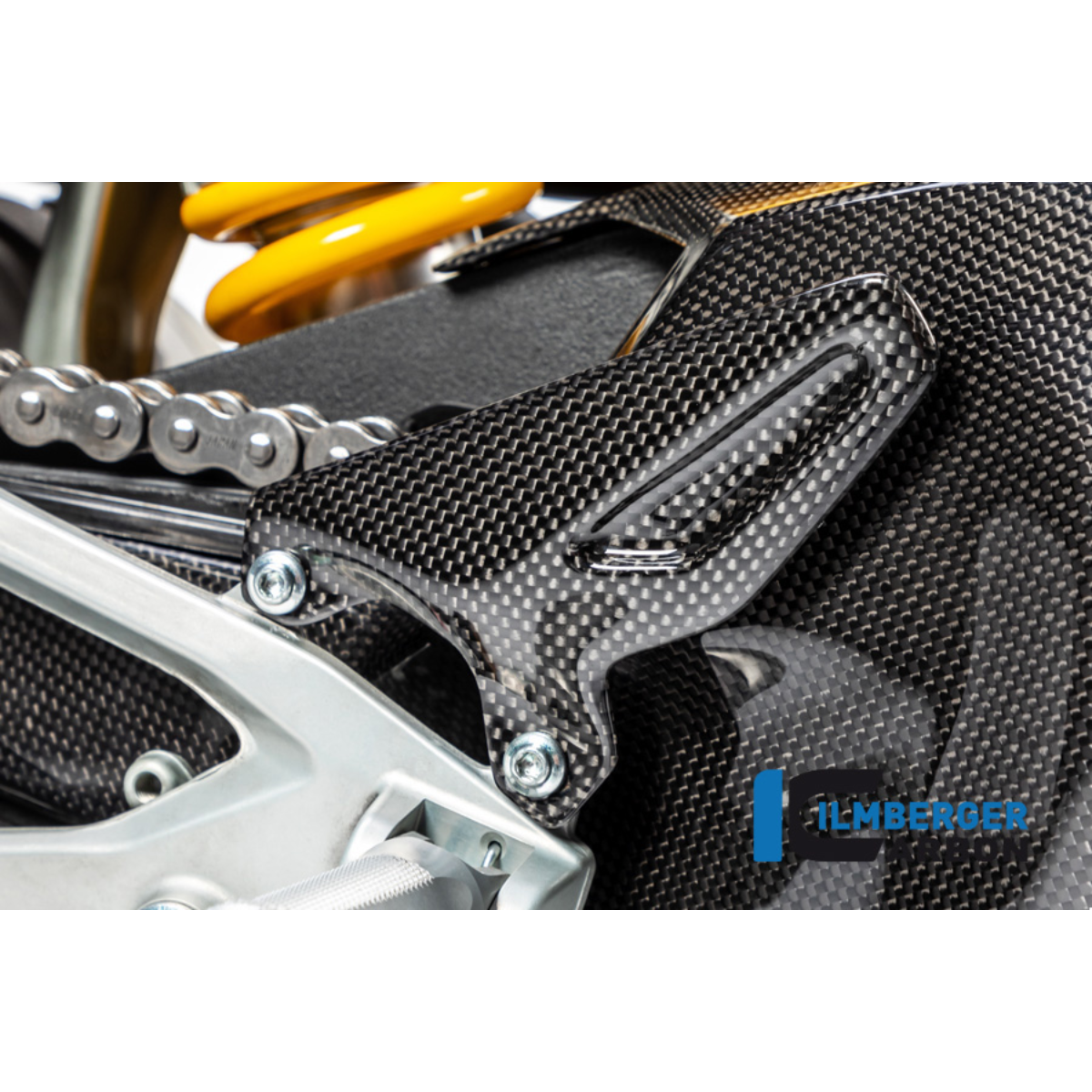 Ilmberger Carbon Fiber Heel Guard - Ducati Panigale V2 / Panigale V4 2018-2025